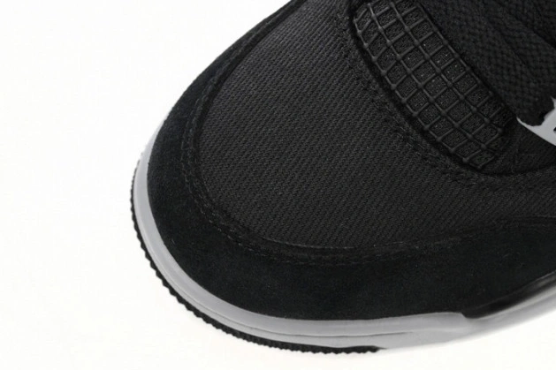 1st Kicks Air 1010 DH7138- 4 Trendy Canvas Black Jordan 1203